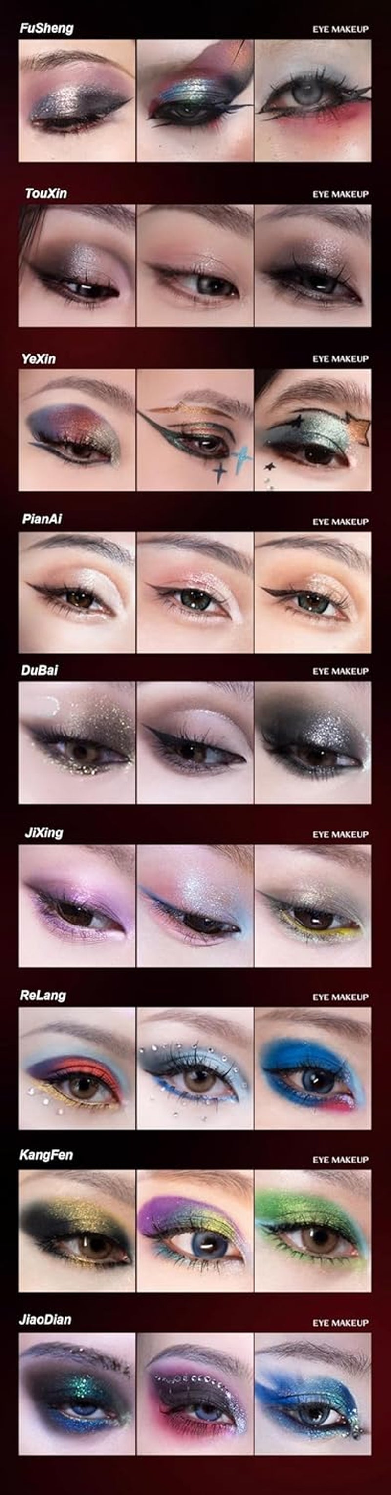 Qianyan Eyeshadow Palette,16/24 Colors